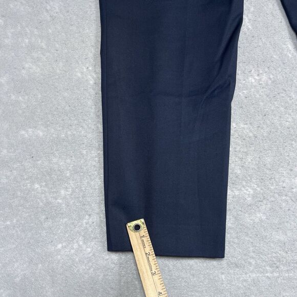 AKRIS PUNTO Franca Cotton Blend Trousers Ankle Pants Tangerine Women’s 16 US - Picture 15 of 16